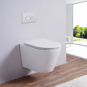 Унитаз подвесной ESBANO - CLAVEL (Matt White)